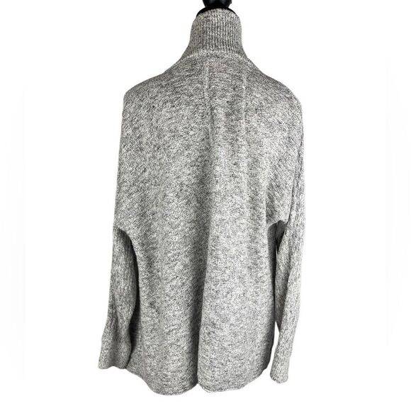 Madewell long oversized gray open cardigan slouchy sz XXS but fits up to large - Picture 3 of 7